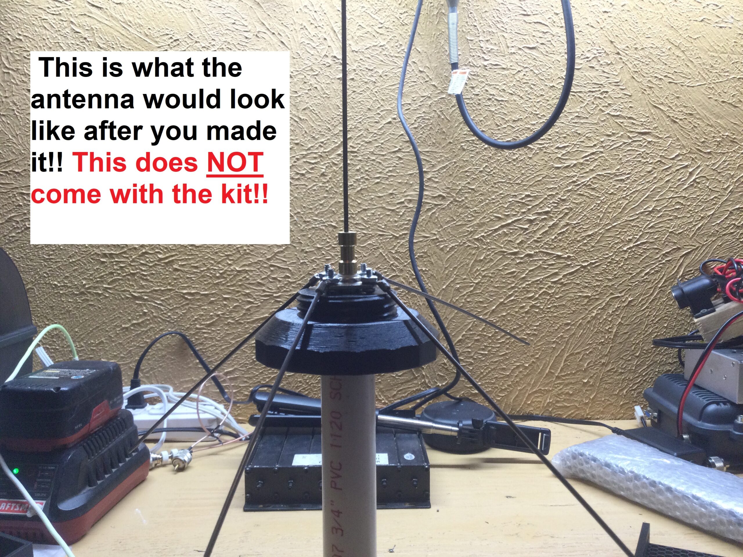DIY/build your own GMRS/Ham 1/4 wave antenna kit for your repeater and/or base station!!! - Image 2