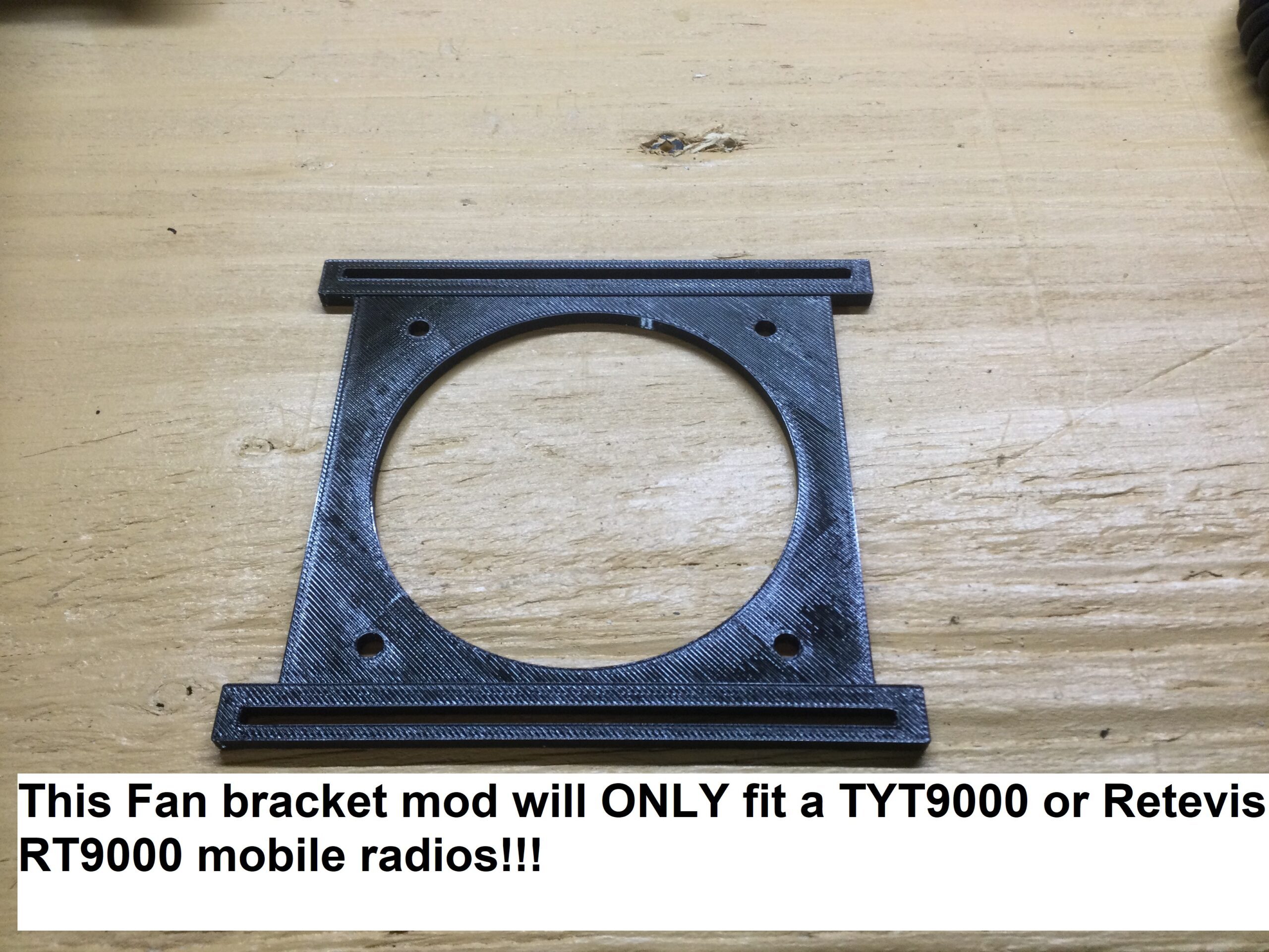 3d printed "repeater" and/or base station rack for TYT9000 or Retevis RT9000 mobile radios or customize to your mobile radios!!!! - Image 5
